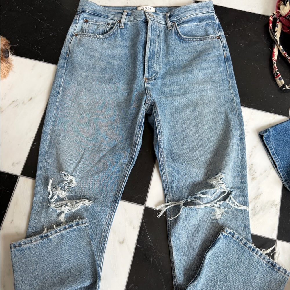 Agolde Riley high waist